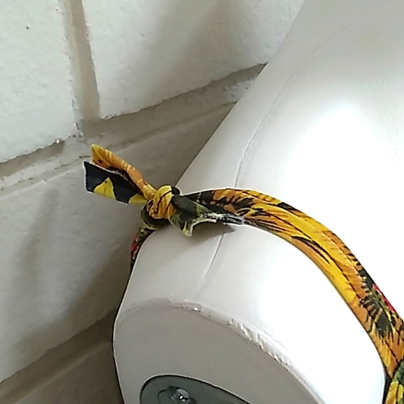 Sunflower Mini Tie Back Sundress..       See Measurements. - Picture 4 of 8